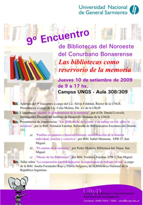 Afiche 9no Encuentro
